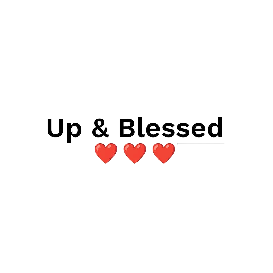 Up & Blessed Sticker